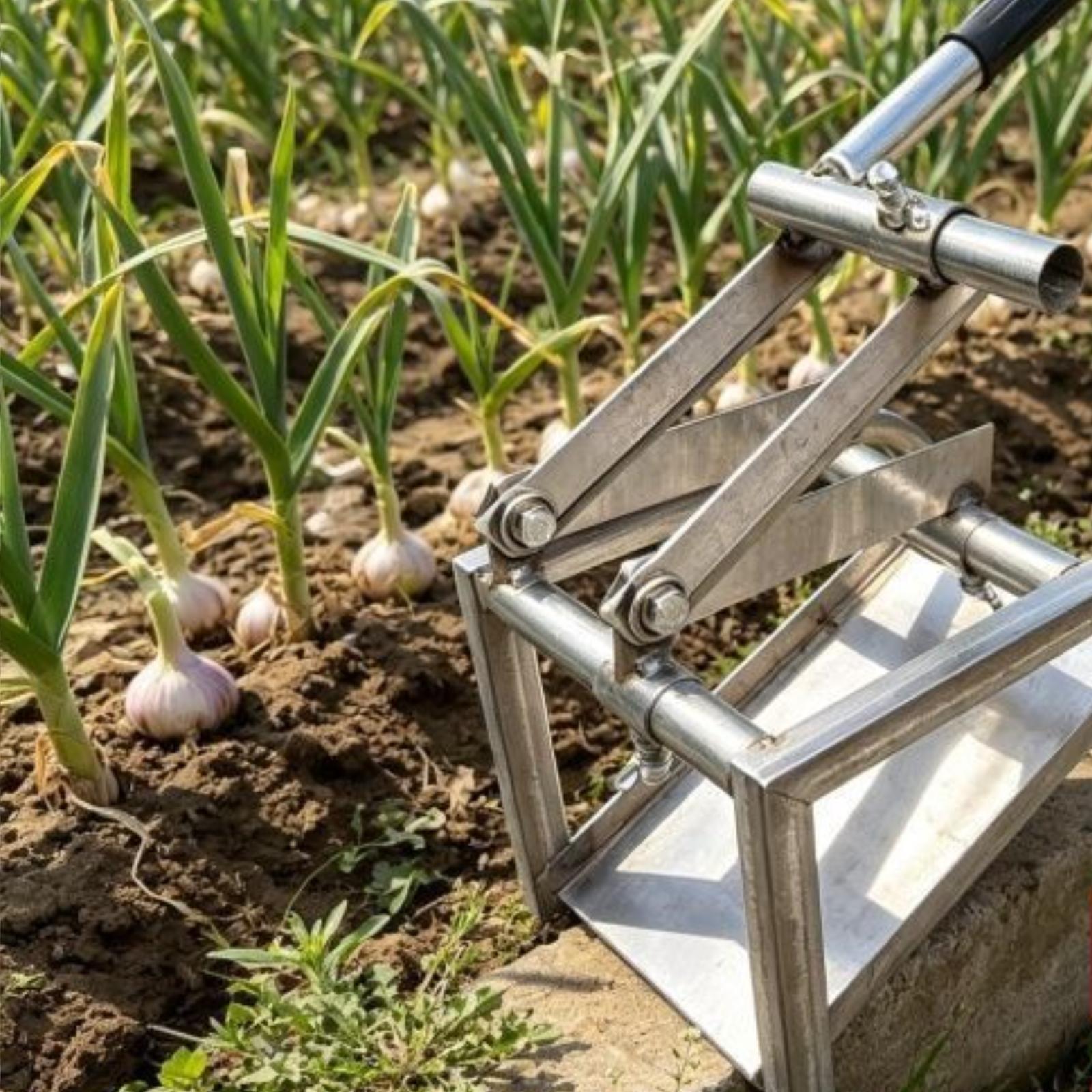 Farming Agriculture Stocks - เครื่องตัดกระเทียมสำหรับการเกษตร ใบมีดคู่อเนกประสงค์ ตัดได้รวดเร็ว ใช้ได้กับกระเทียมแท่งขนาดเล็ก เหมาะสำหรับร้านอาหาร บ้าน