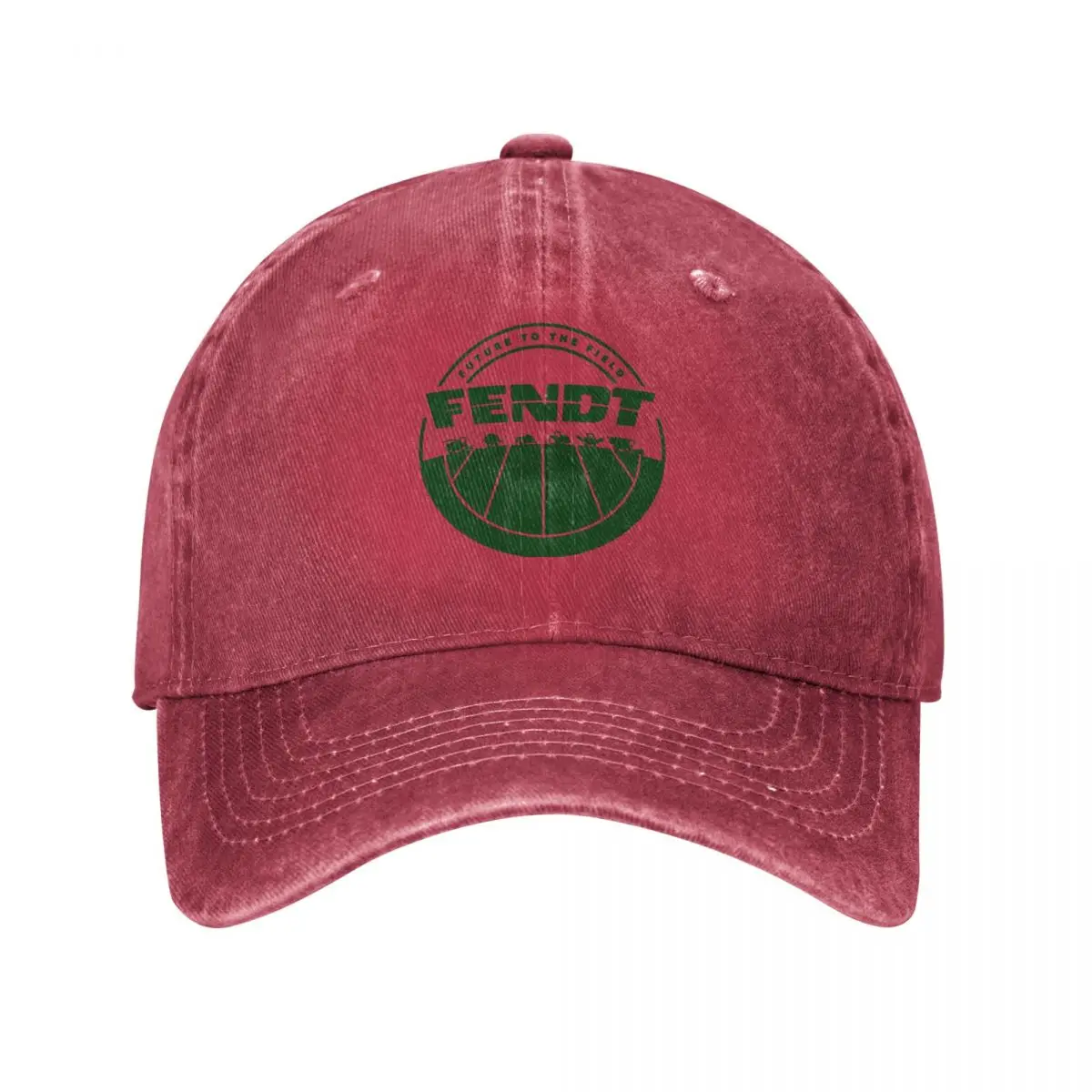 Agriculture Farming Hats - Fendt ผู้ชายผู้หญิงเบสบอลหมวก Farming การเกษตร Distressed Denim