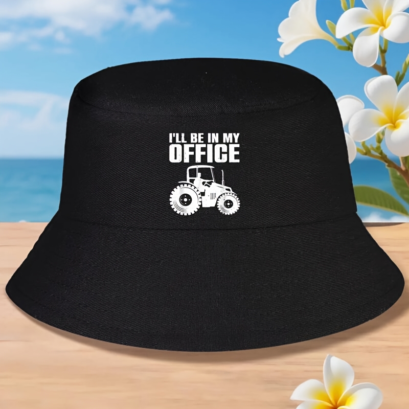 Agriculture Farming Hats - หมวกทรงบักเก็ตธีมรถแทรกเตอร์สำหรับผู้ชาย ปี 2026 เหมาะสำหรับการเกษตร กีฬากลางแจ้ง และสวมใส่ลำลอง