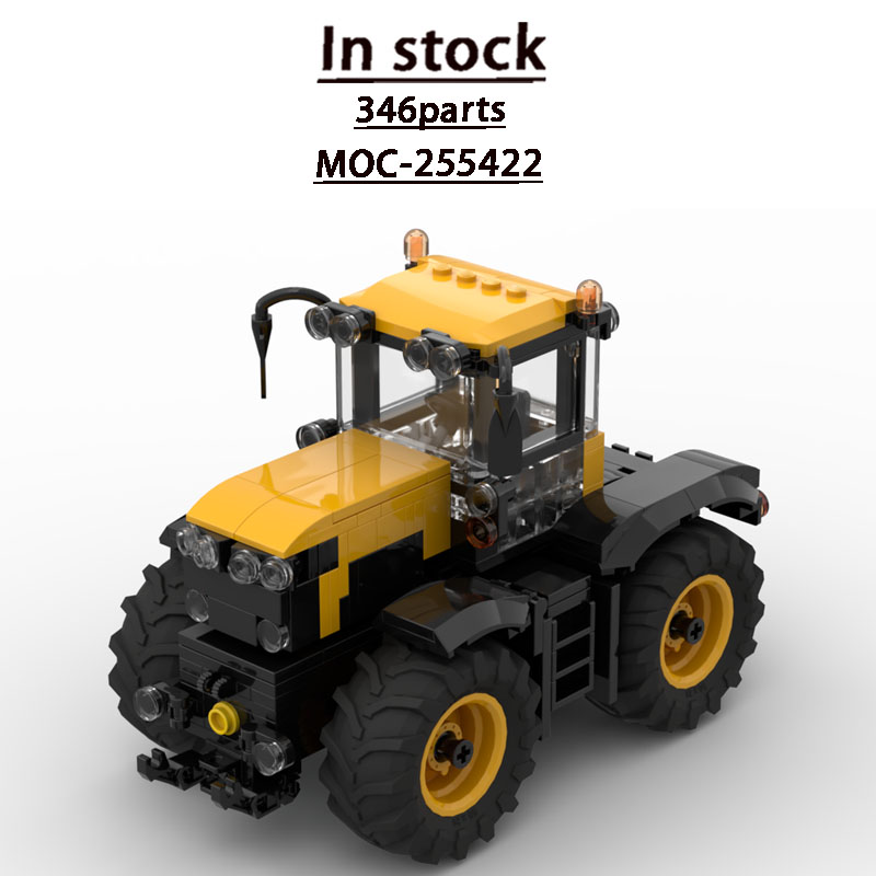 Agriculture Farming Certificate - MOC-255422 ฟาร์มในเมืองรถแทรกเตอร์การเกษตรบล็อกตัวต่อรุ่น 346 ชิ้นส่วน MOC เด็กผู้ชายเด็กวันเกิดของขวัญของเล่นคริสต์มาส