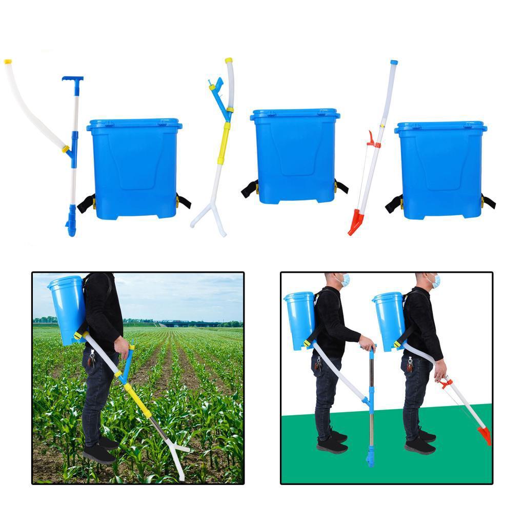 Agriculture Farming Professional - เครื่องหว่านปุ๋ยแบบมือถือ ด้ามจับตามหลักสรีรศาสตร์ สำหรับเกษตรกรรมมืออาชีพ แบบสะพายหลัง ความจุ 25