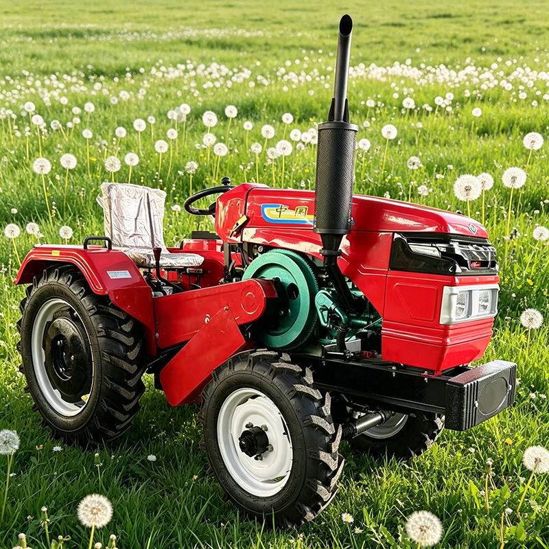 Agriculture Farming Types - รถแทรกเตอร์เกษตรแบบปรับแต่งได้พร้อมระบบความปลอดภัย, เครื่องพรวนดินแบบหมุนสี่ล้อ และเครื่องพรวนดินขนาดเล็กแบบล้อ