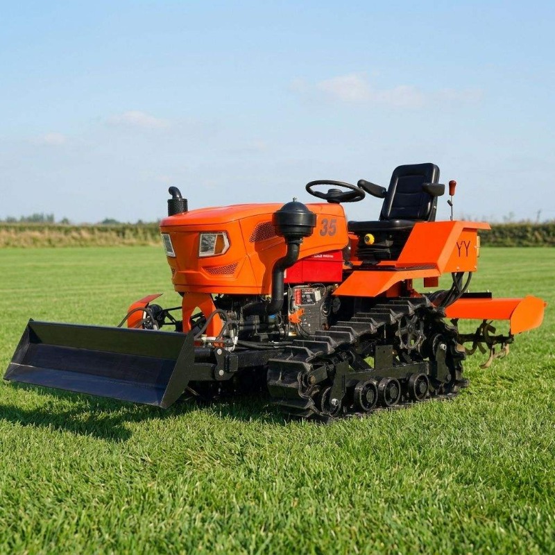 Farming Equipment For Agriculture - รถไถเดินตามแบบ 4 ล้อ ขับเคลื่อน 4 ล้อ