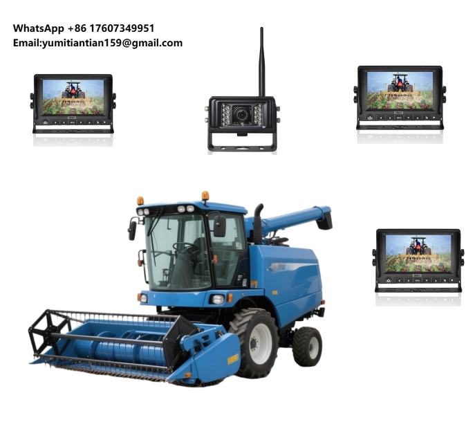Farming Equipment For Agriculture - ระบบกล้องสังเกตการณ์ไร้สายที่เชื่อถือได้สำหรับอุปกรณ์การเกษตร ระบบช่วยถอยหลังสำหรับรถยนต์ในฟาร์มขนาดใหญ่