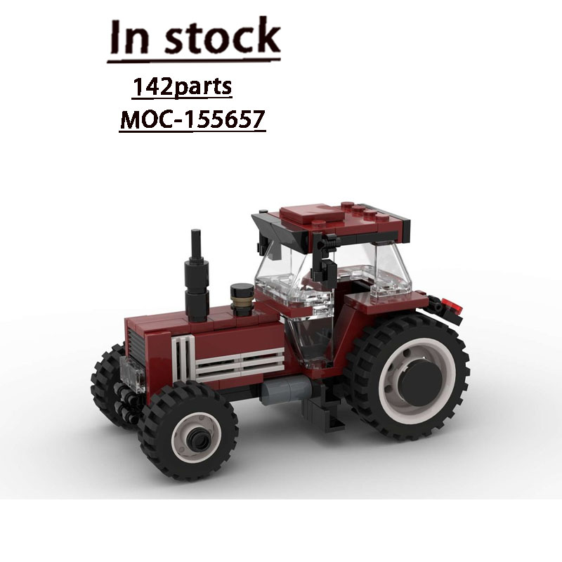 Agriculture Farming Certificate - MOC-155657 ฟาร์มในเมือง รถแทรกเตอร์ย้อนยุค ชุดตัวต่อ 142 ชิ้น
