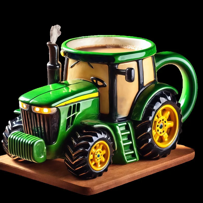แก้วมัคธีมรถแทรกเตอร์สีเขียวสไ - Farming Agriculture Stocks บทวิจารณ์และราคา
