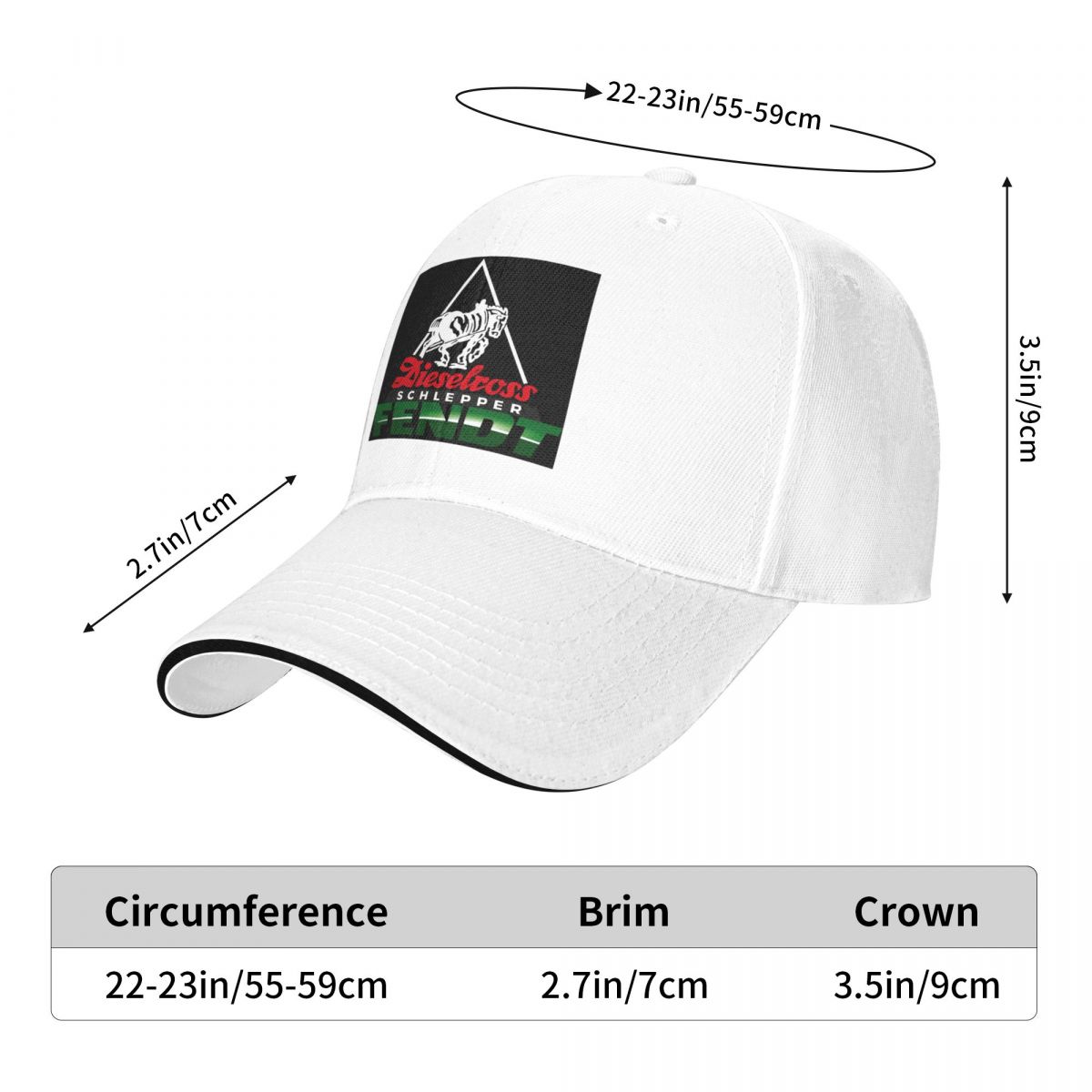 หมวกแก๊ปเบสบอล Fendt สำหรับเกษ - Agriculture Farming Hats บทวิจารณ์และราคา