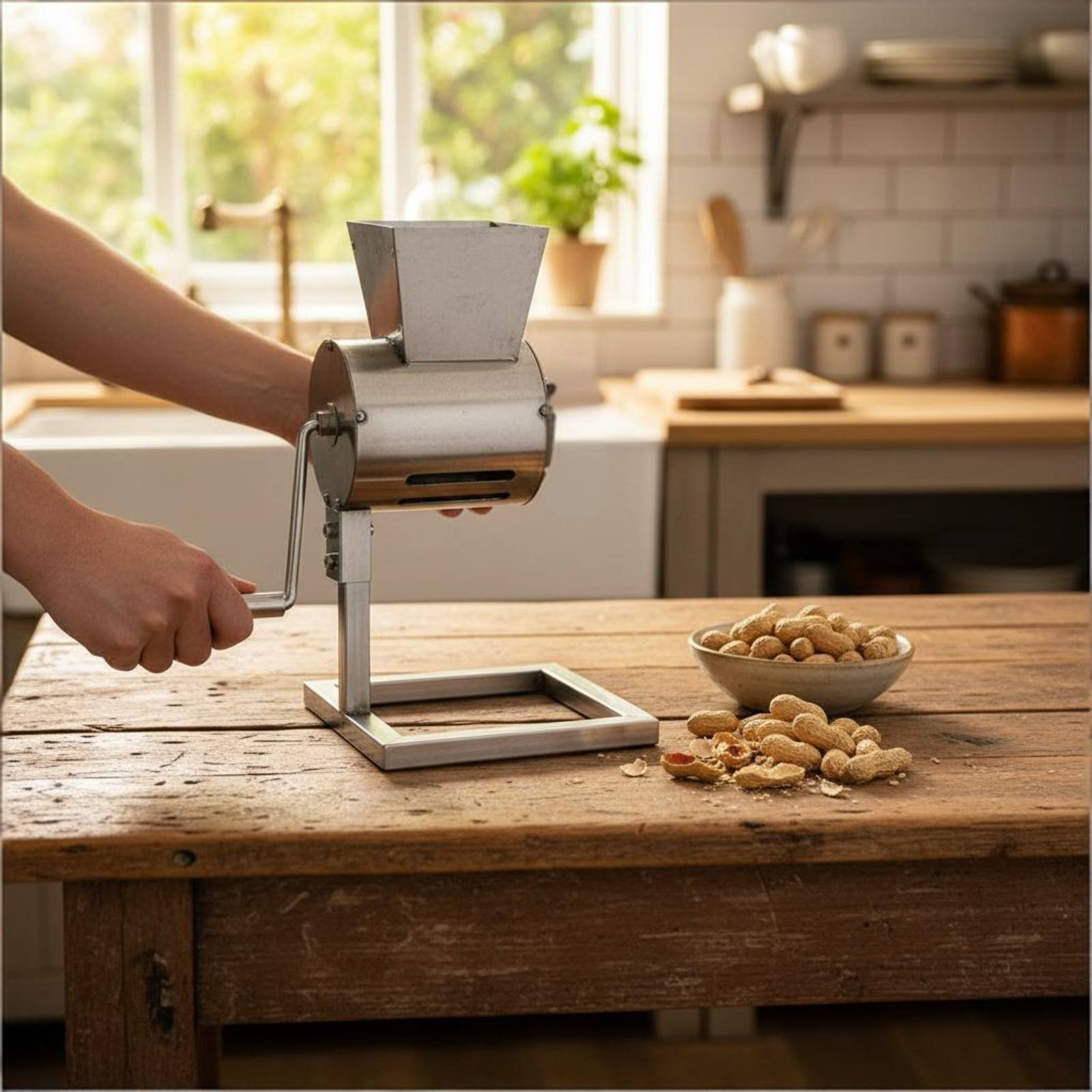 เครื่องกะเทาะเปลือกถั่วลิสงแบบ - Agriculture Farming Hand Tools บทวิจารณ์และราคา