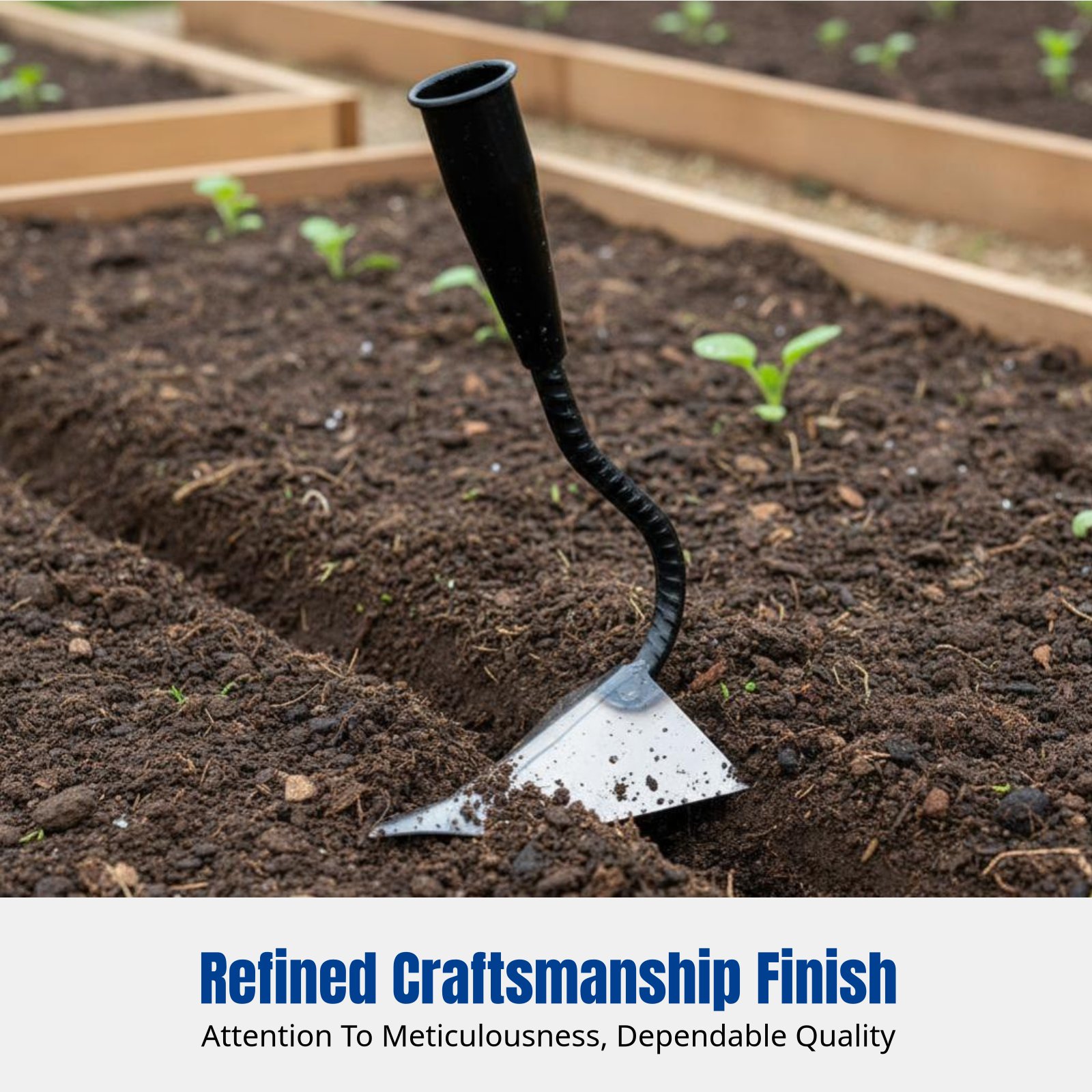 จอบสามเหลี่ยมเหล็กแมงกานีสหนา, - Agriculture Farming Hand Tools บทวิจารณ์และราคา