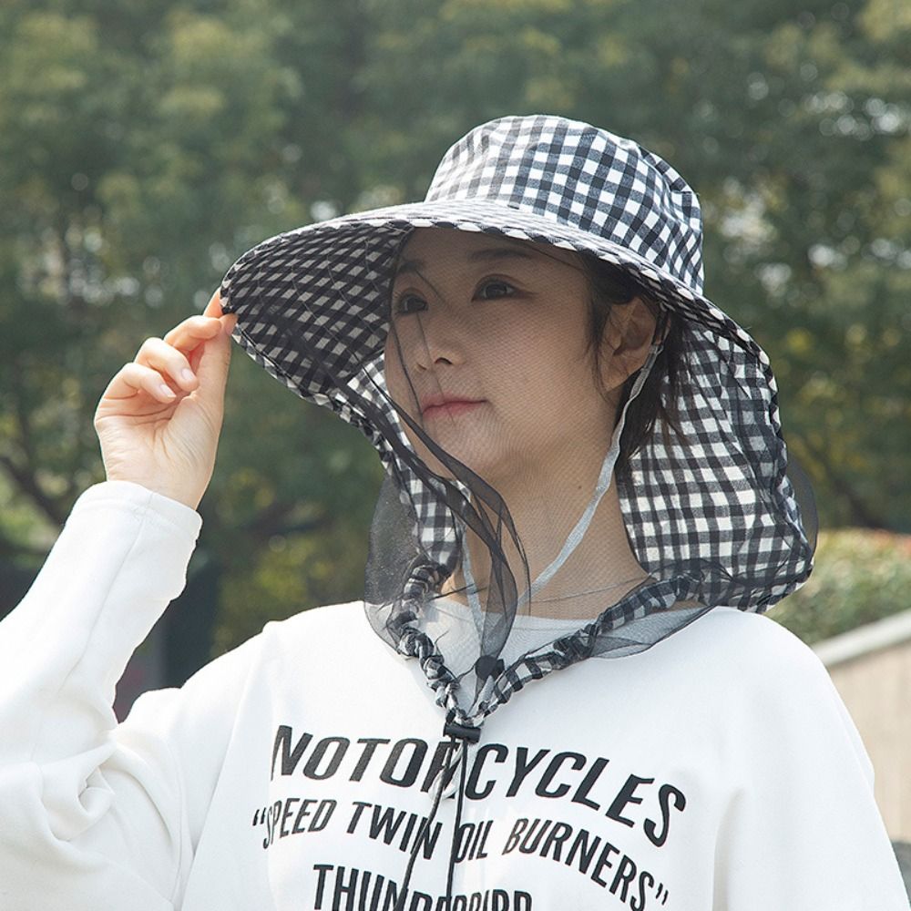 หมวกป้องกันแมลง หมวกกันแดด หมว - Agriculture Farming Hats บทวิจารณ์และราคา